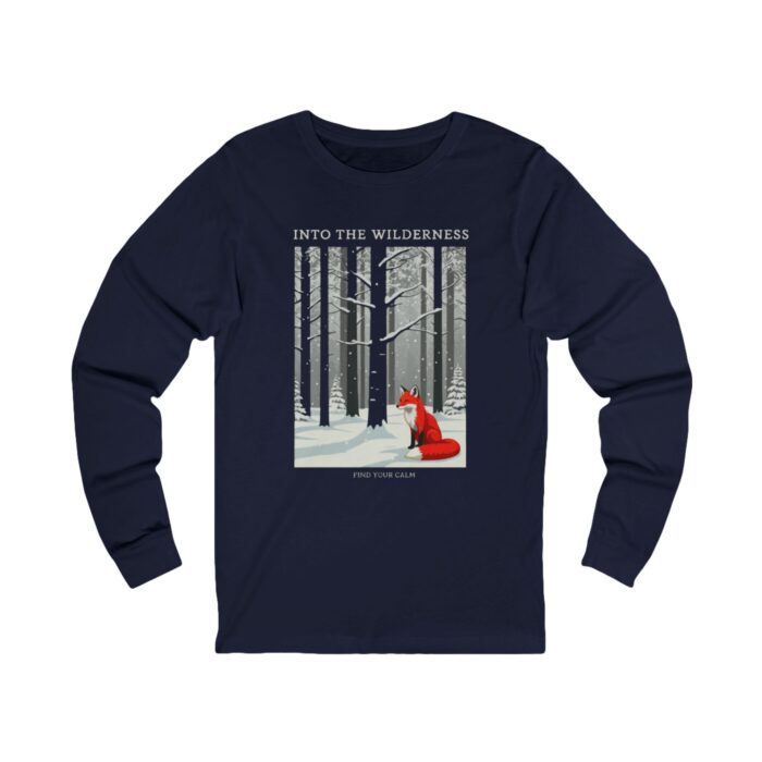 Into the wilderness Unisex Jersey Long Sleeve Tee - Image 11