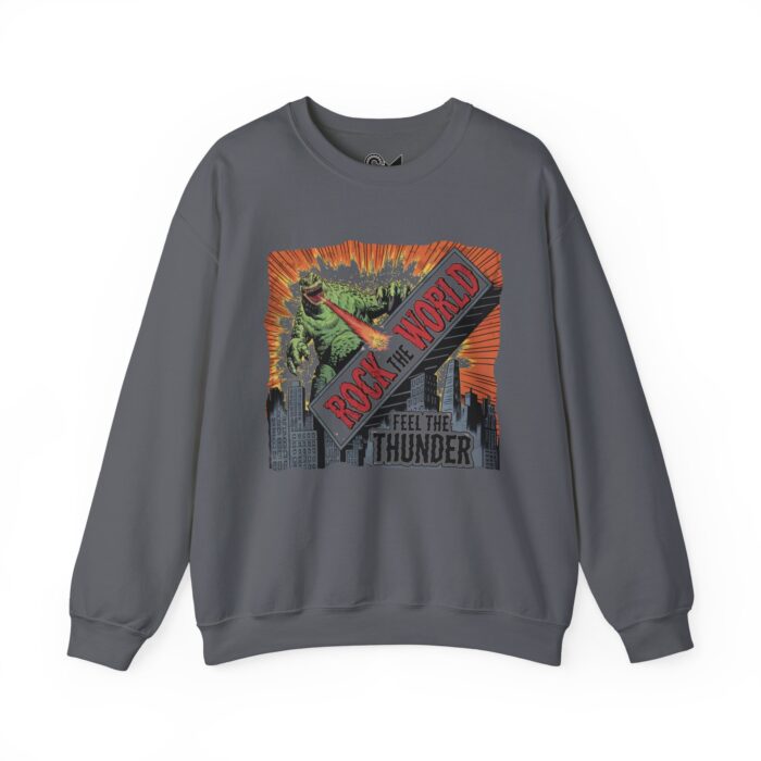 Rock the world Unisex Heavy Blend™ Crewneck Sweatshirt - Image 9