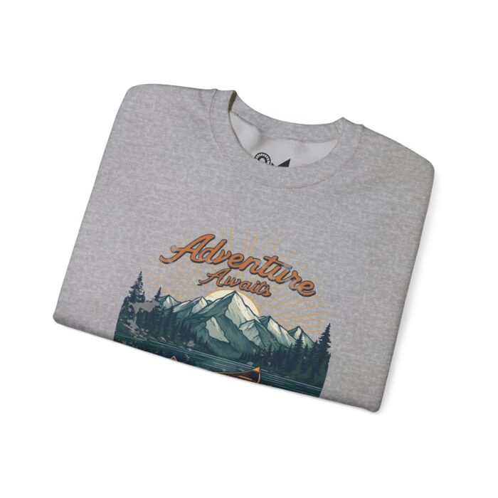 Canoeing Unisex Heavy Blend™ Crewneck Sweatshirt - Image 11