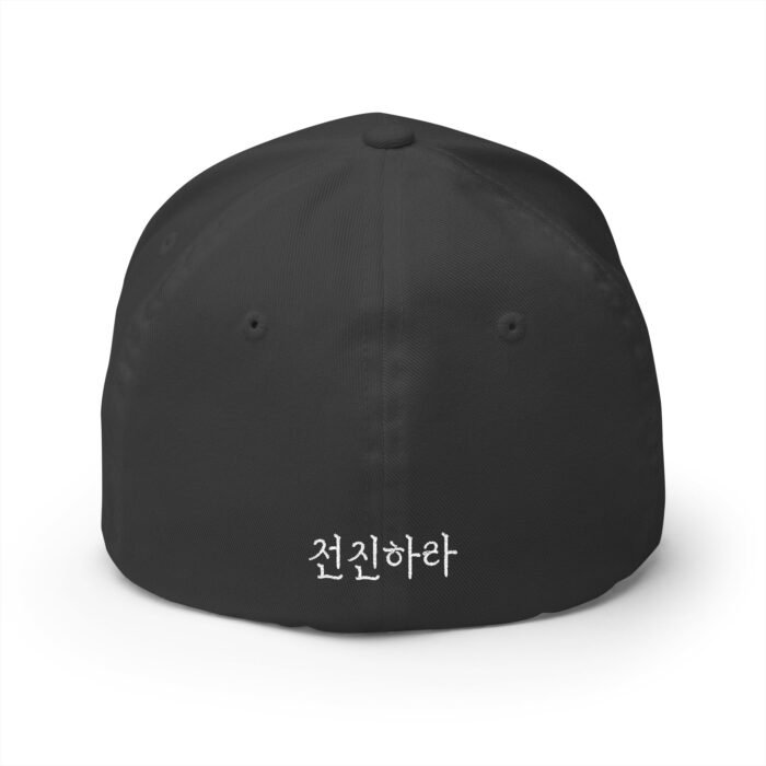 GO FORWARD Embroidered Korean Phrase Cap - Stylish Closed-Back Structured Hat for Everyday Wear - Image 2