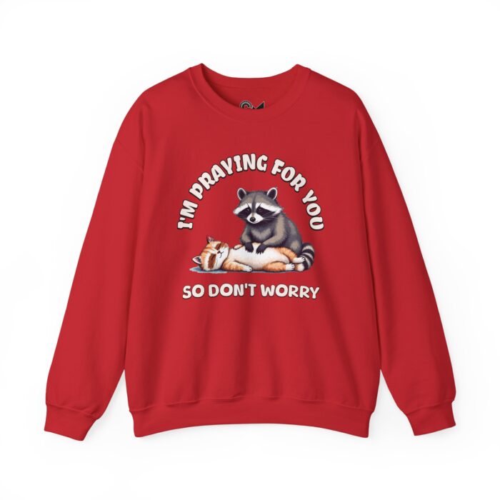 I'm praying for yo Unisex Heavy Blend™ Crewneck Sweatshirt - Image 45