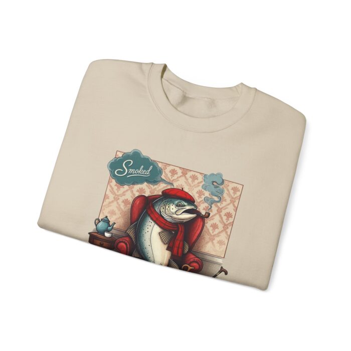 Scottish Salmon Unisex Heavy Blend™ Crewneck Sweatshirt - Image 11