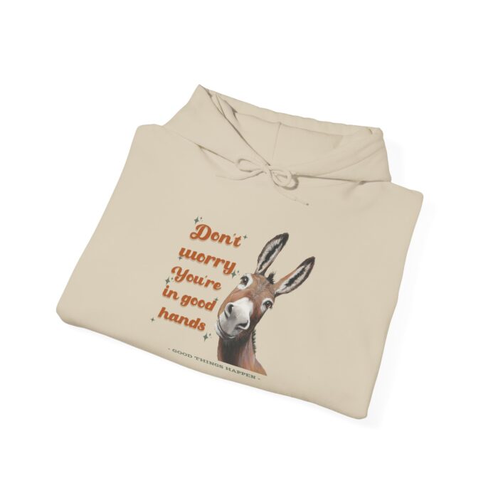 Don't worry you're in good hands Unisex Heavy Blend™ Hooded Sweatshirt - Image 12