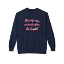 Duble portion of The Spiritual sense Unisex Midweight Softstyle Fleece Crewneck Sweatshirt