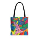 The hillside village in Korea Tote Bag (AOP)