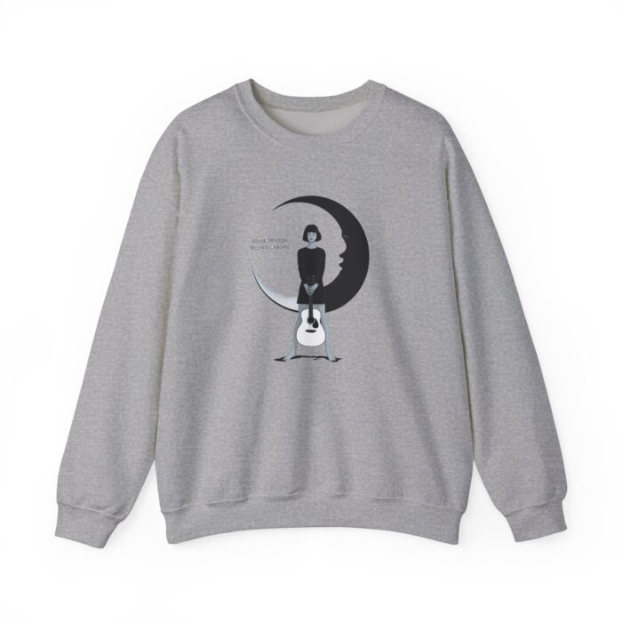 Silent Strings, Moonlit Dreams Unisex Heavy Blend™ Crewneck Sweatshirt - Image 9