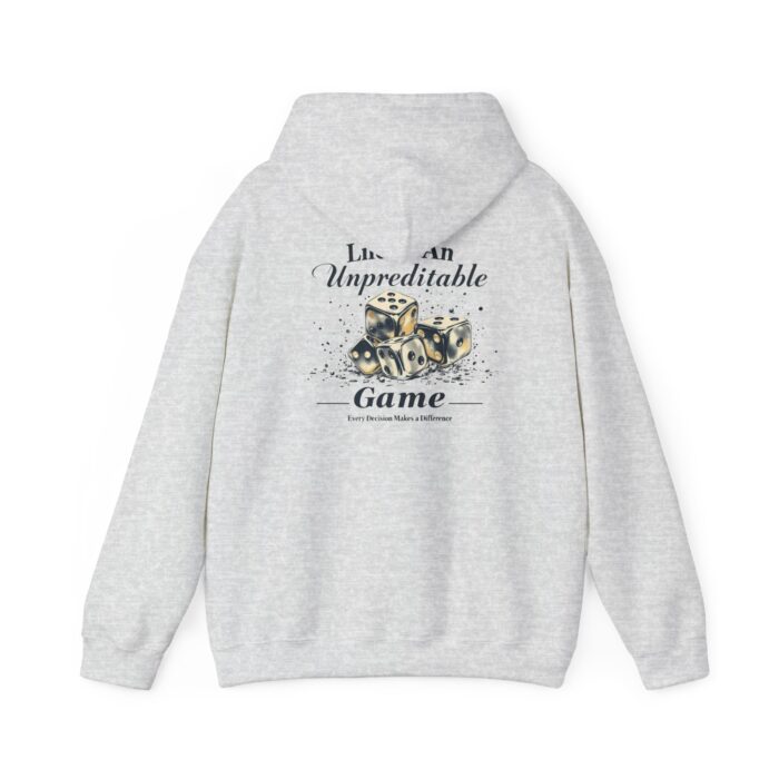Life Is An Unpredictable Game Unisex Heavy Blend™ Hooded Sweatshirt - Image 2