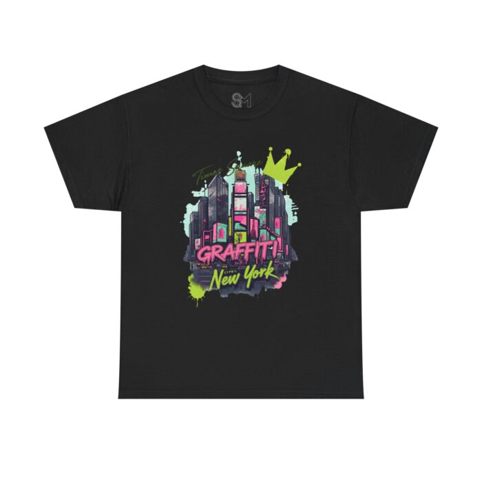 Graffiti New York Unisex Heavy Cotton Tee - Image 5