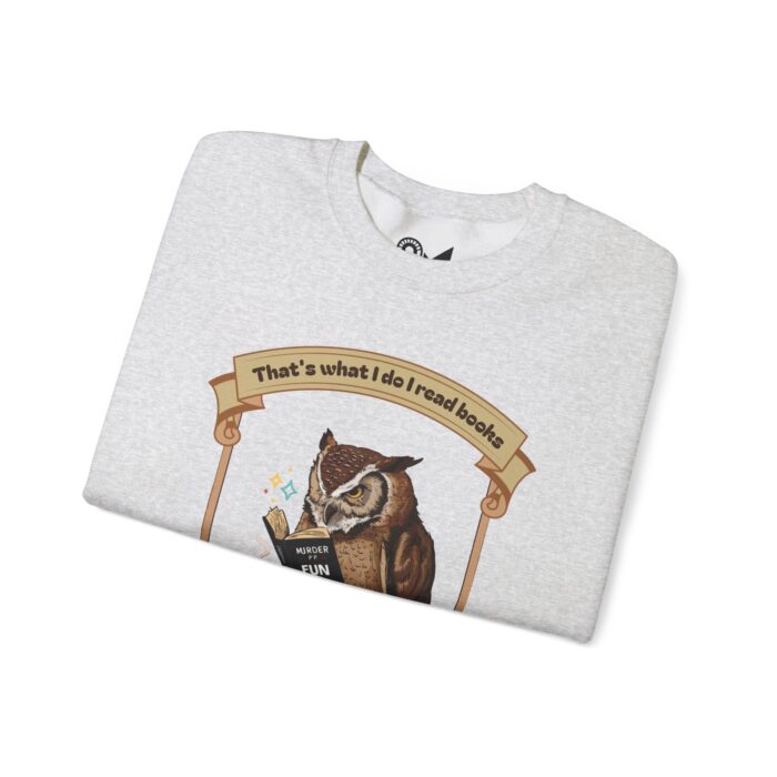 I read books Unisex Heavy Blend™ Crewneck Sweatshirt - Image 3