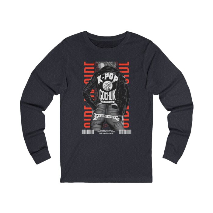 K_POP Unisex Jersey Long Sleeve Tee - Image 5