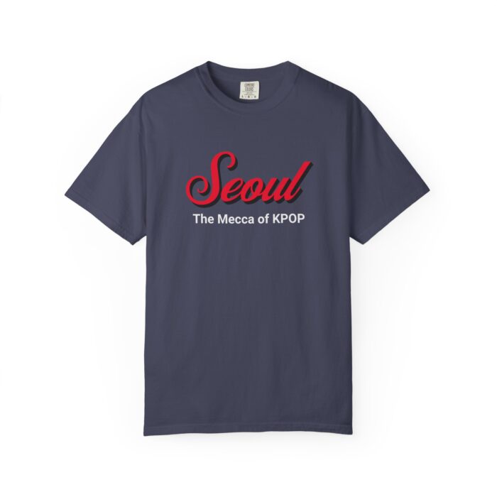 Seoul K-Pop Unisex Garment-Dyed T-Shirt - Trendy & Stylish - Image 5