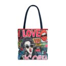 I love Korea Tote Bag (AOP)