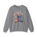 Camping robot Unisex Heavy Blend™ Crewneck Sweatshirt