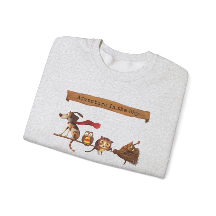 Adventure in the sky Unisex Heavy Blend™ Crewneck Sweatshirt - Image 3