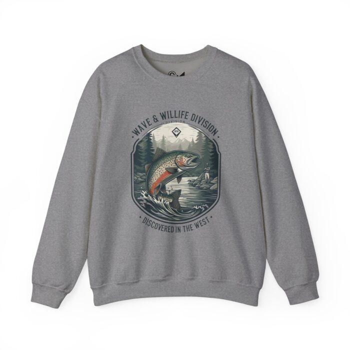 Discovered in the west Unisex Heavy Blend™ Crewneck Sweatshirt - Image 17
