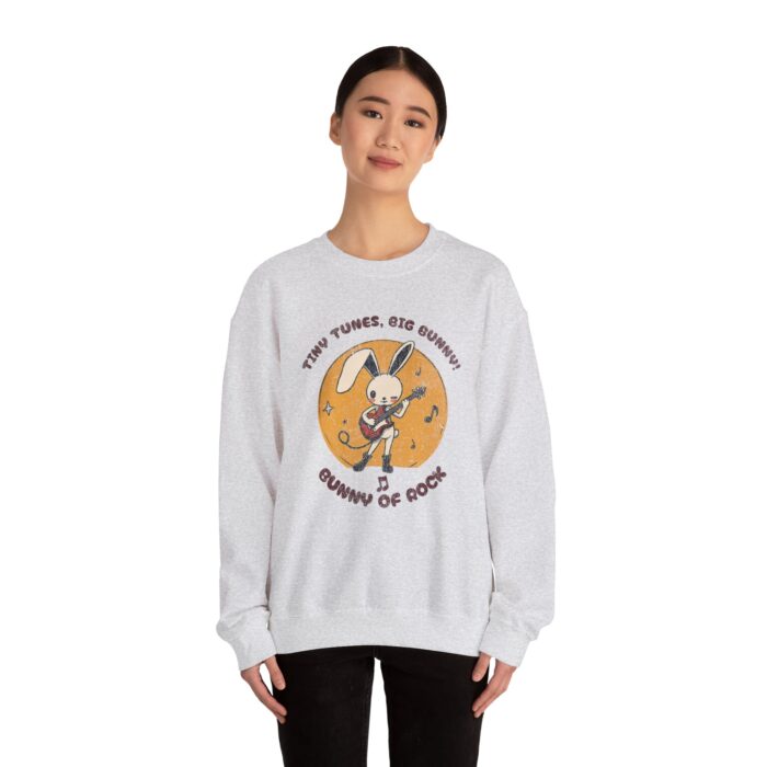 Tiny tunes big bunny! Unisex Heavy Blend™ Crewneck Sweatshirt - Image 8