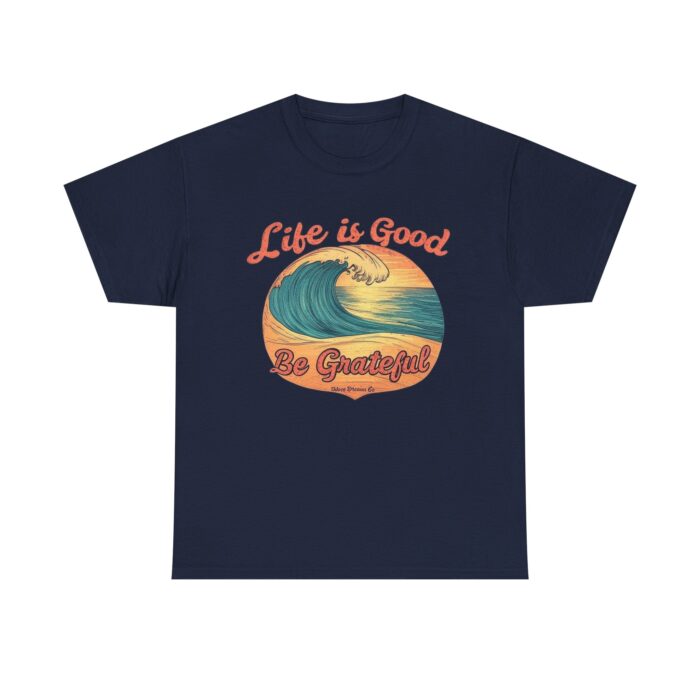 Life is good Unisex Heavy Cotton Tee - Image 5