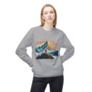 Conquer the peaks Unisex Midweight Softstyle Fleece Crewneck Sweatshirt