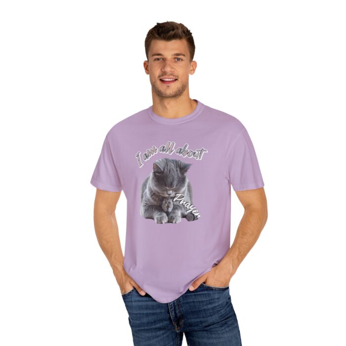 I'm all about prayer Unisex Garment-Dyed T-shirt - Image 24