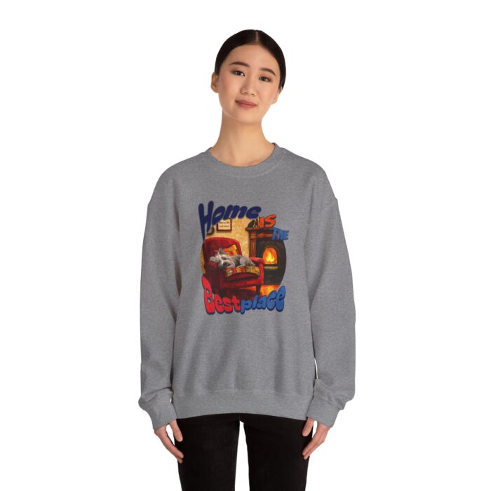 Home is the best place Unisex Heavy Blend™ Crewneck Sweatshirt - Image 20