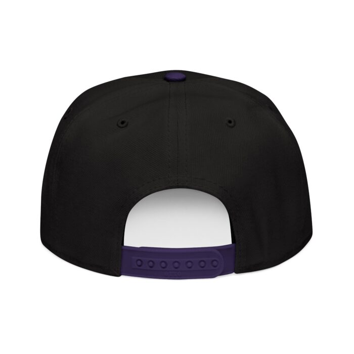 The Pure Lamb Embroidered Snapback Cap - Korean Phrase Design - Image 8