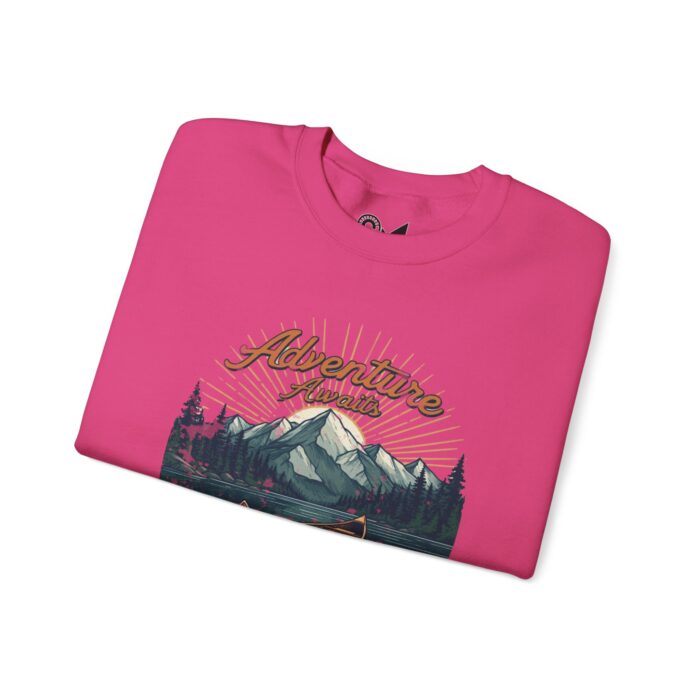 Canoeing Unisex Heavy Blend™ Crewneck Sweatshirt - Image 35