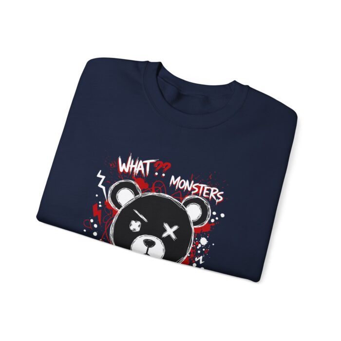 What! monsters as you wish Unisex Heavy Blend™ Crewneck Sweatshirt - Image 19