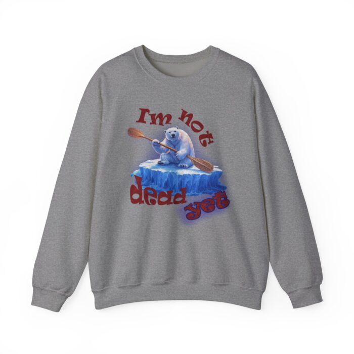 I'm not dead yet Unisex Heavy Blend™ Crewneck Sweatshirt - Image 9