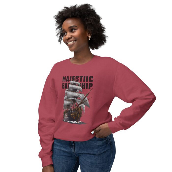 Battleship Unisex Lightweight Crewneck Sweatshirt - Image 23