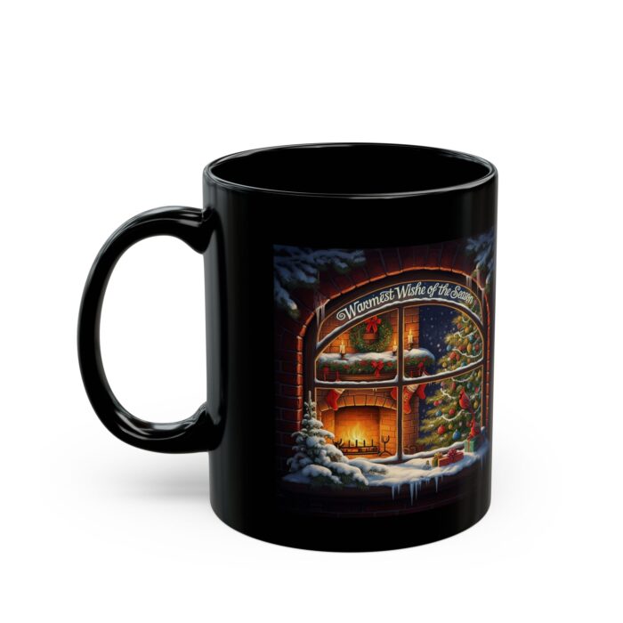 Warmest wish Black Mug (11oz, 15oz)