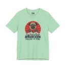 Follow the pug Unisex Jersey Short Sleeve Tee