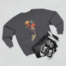 Astronaut and balloon at a Time Unisex Crewneck Sweatshirt