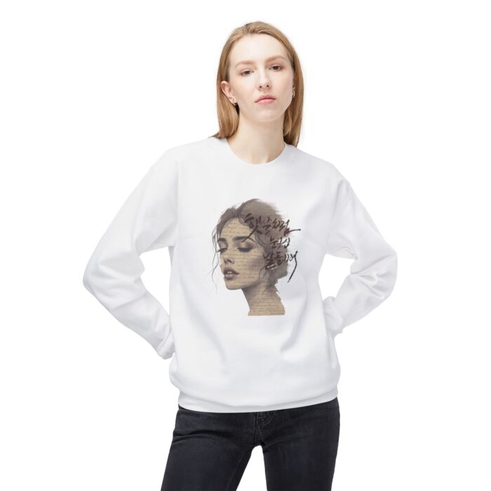 Days as dazzling as sunlight Unisex Midweight Softstyle Fleece Crewneck Sweatshirt - Image 3