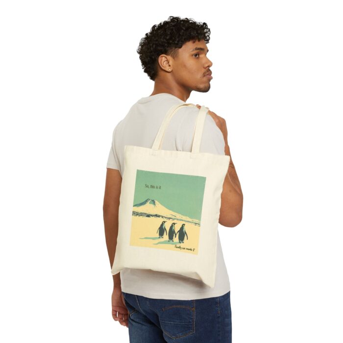 Finally we made it Cotton Canvas Tote Bag - Image 3