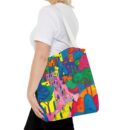 The hillside village in Korea Tote Bag (AOP)