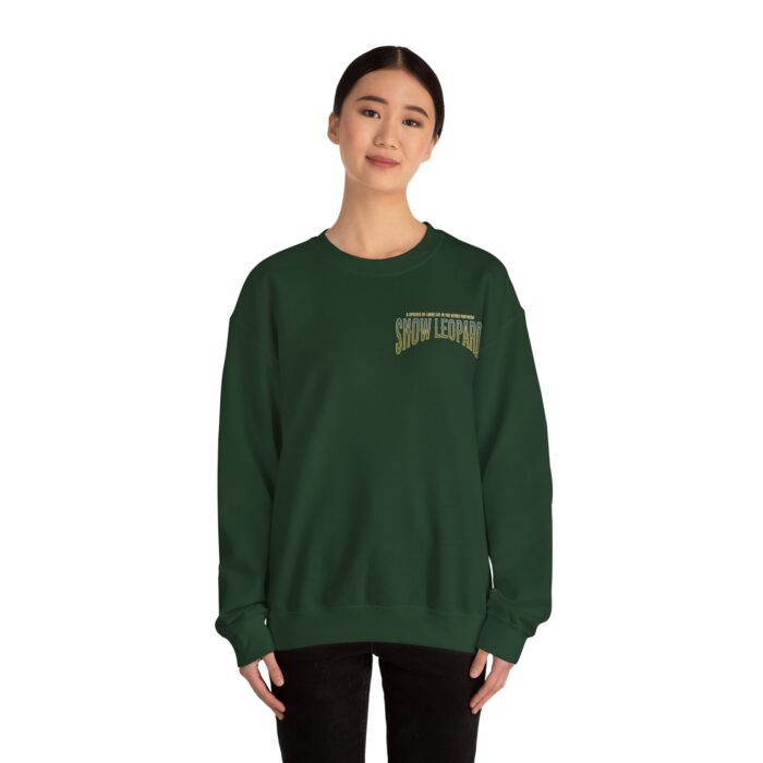 Snow leopard Unisex Heavy Blend™ Crewneck Sweatshirt - Image 12