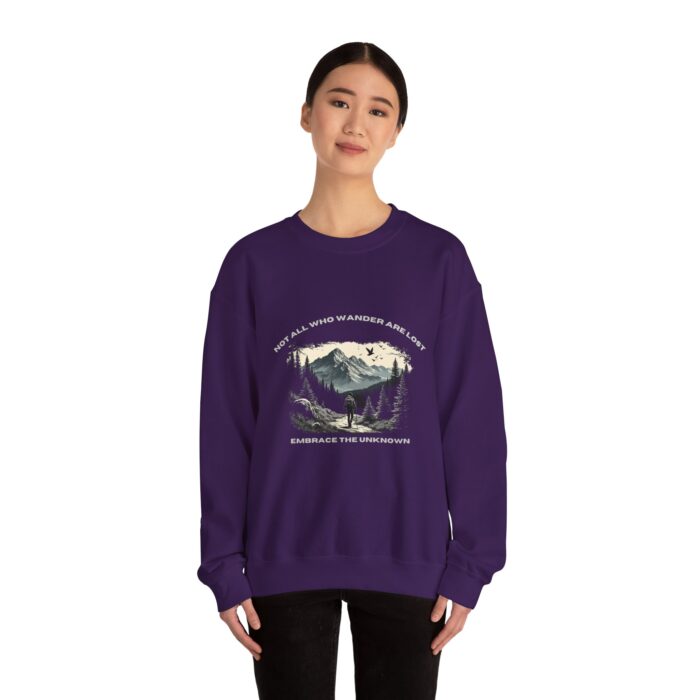 Not All Who Wander Are Lost Unisex Heavy Blend™ Crewneck Sweatshirt - Image 36