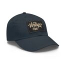 Vintage style Hat with Leather Patch (Rectangle)