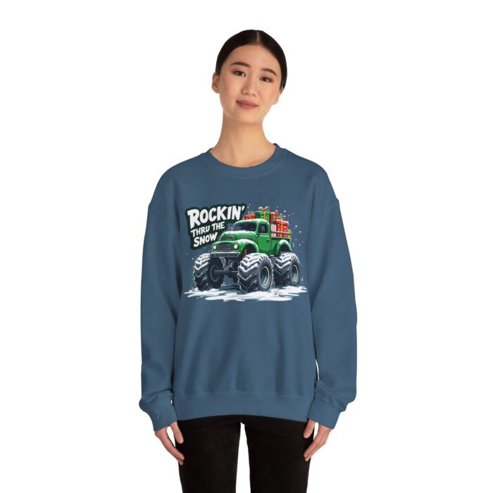 ROCKIN' THRU THE SNOW Unisex Heavy Blend™ Crewneck Sweatshirt - Image 40