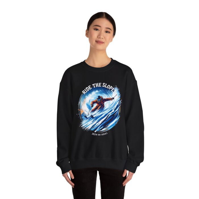 SKI 2024 Unisex Heavy Blend™ Crewneck Sweatshirt - Image 8