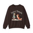 Snowy Friends Unisex Heavy Blend™ Crewneck Sweatshirt