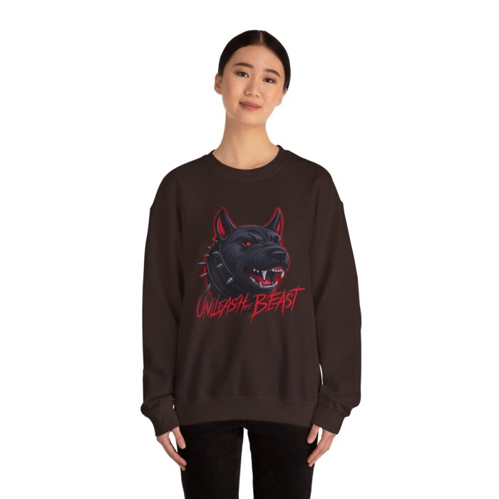 Unleash the beast Unisex Heavy Blend™ Crewneck Sweatshirt - Image 8