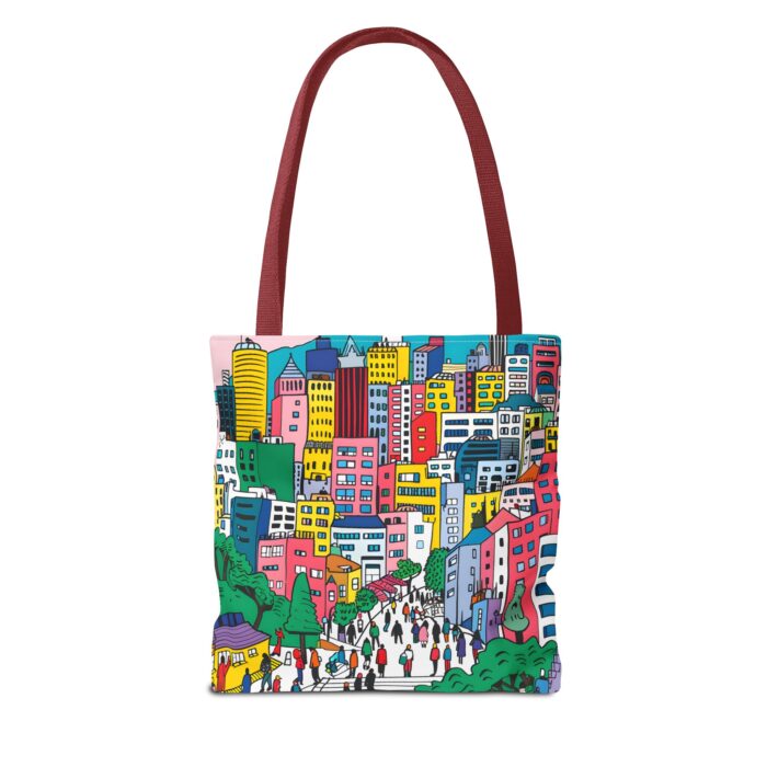 Seoul's hill neighborhoods Tote Bag (AOP) - Image 14