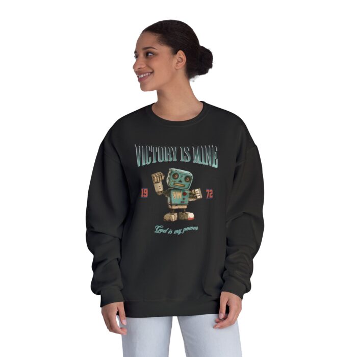 Victory is mine Unisex NuBlend® Crewneck Sweatshirt - Image 8