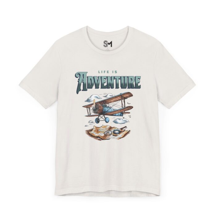 Life is adventure Unisex Jersey Short Sleeve Tee - Image 7