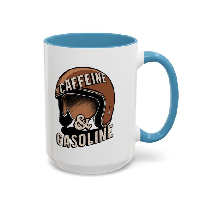 Caffein $ Gasoline Accent Coffee Mug (11, 15oz) - Image 38