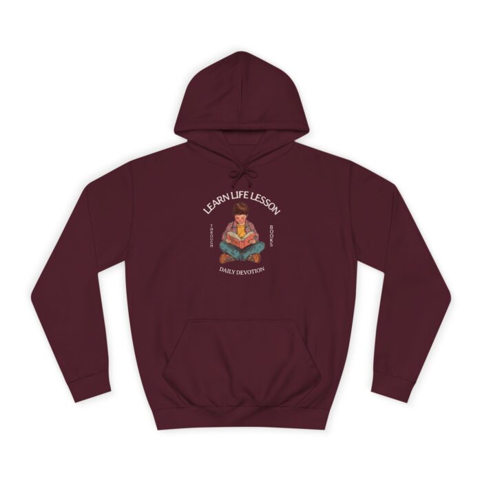 Through books Unisex College Hoodie - Image 37