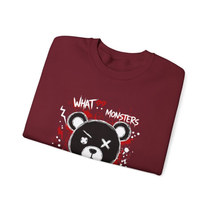 What! monsters as you wish Unisex Heavy Blend™ Crewneck Sweatshirt - Image 23