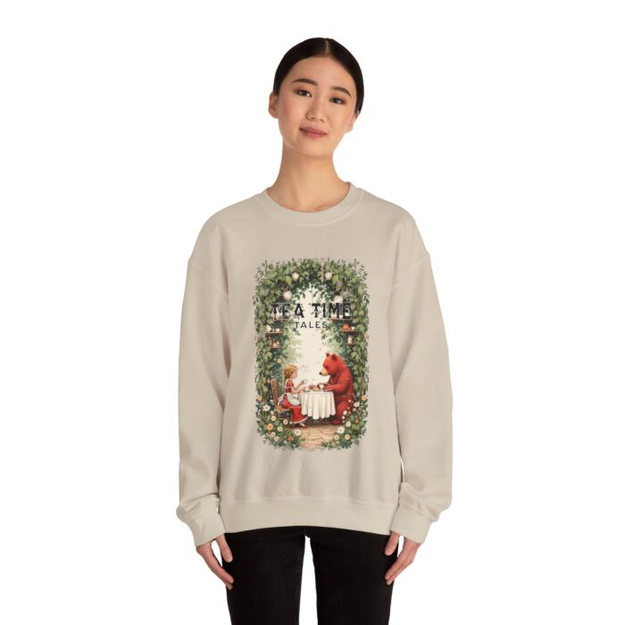 Tea time tales Unisex Heavy Blend™ Crewneck Sweatshirt - Image 16