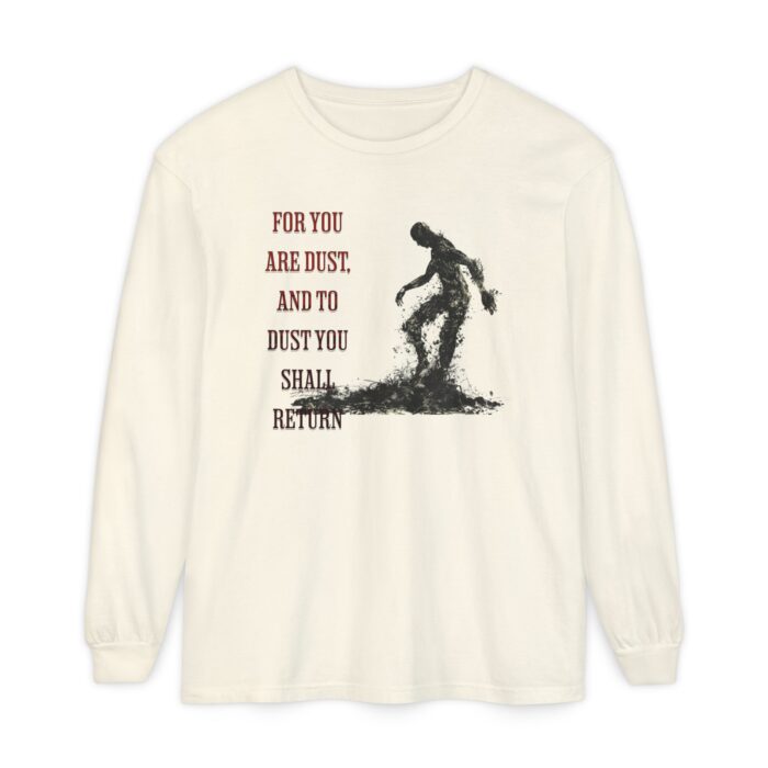 Return to soil Unisex Garment-dyed Long Sleeve T-Shirt - Image 5